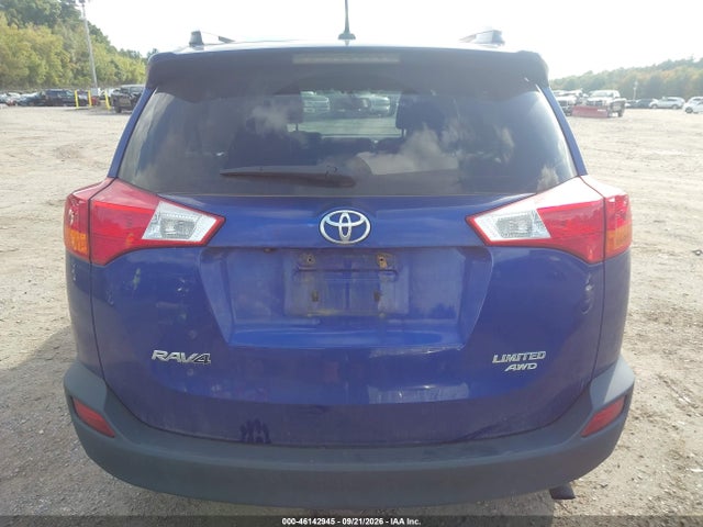 46142945 :رقم المزاد ، 2T3DFREV2FW279383 vin ، 2015 Toyota Rav4 Limited مزاد بيع