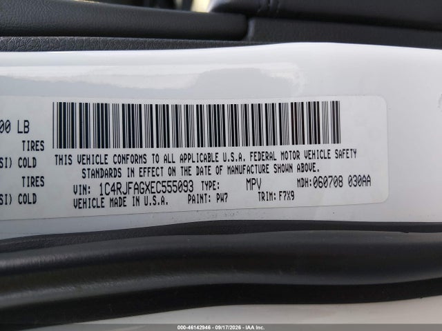 Продаж на аукціоні авто 2014 Jeep Grand Cherokee Laredo, vin: 1C4RJFAGXEC555093, номер лоту: 46142946
