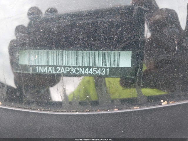Auction sale of the 2012 Nissan Altima 2.5 S, vin: 1N4AL2AP3CN445431, lot number: 46142994