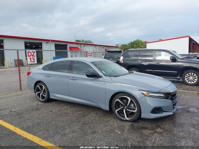 Aukcja sprzedaży 2022 Honda Accord Sport, vin: 1HGCV1F33NA068687, numer aukcji: 46143011