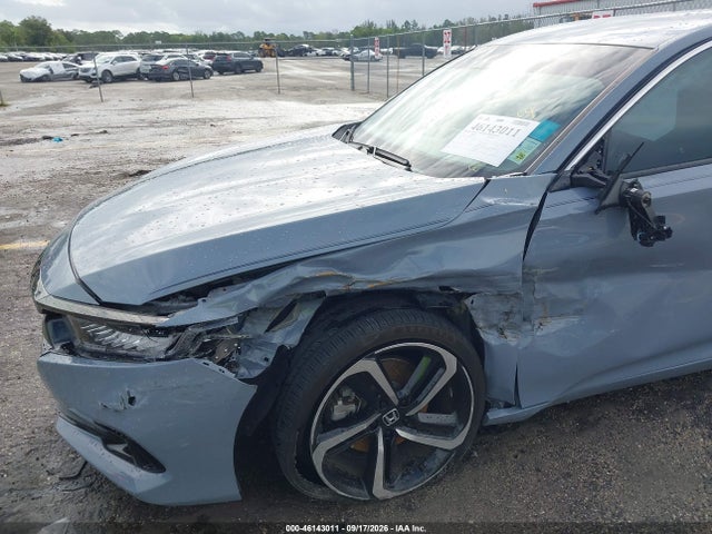 Aukcja sprzedaży 2022 Honda Accord Sport, vin: 1HGCV1F33NA068687, numer aukcji: 46143011
