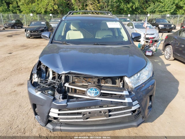 46143030 :رقم المزاد ، 5TDJGRFH5KS076492 vin ، 2019 Toyota Highlander Hybrid Xle مزاد بيع