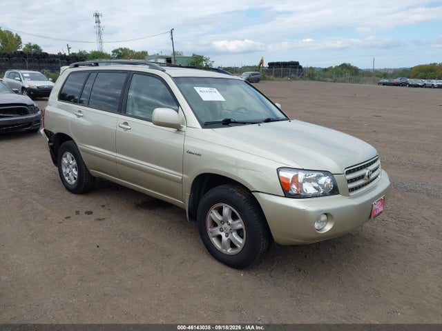 46143038 :رقم المزاد ، JTEHF21A330132920 vin ، 2003 Toyota Highlander Limited V6 مزاد بيع