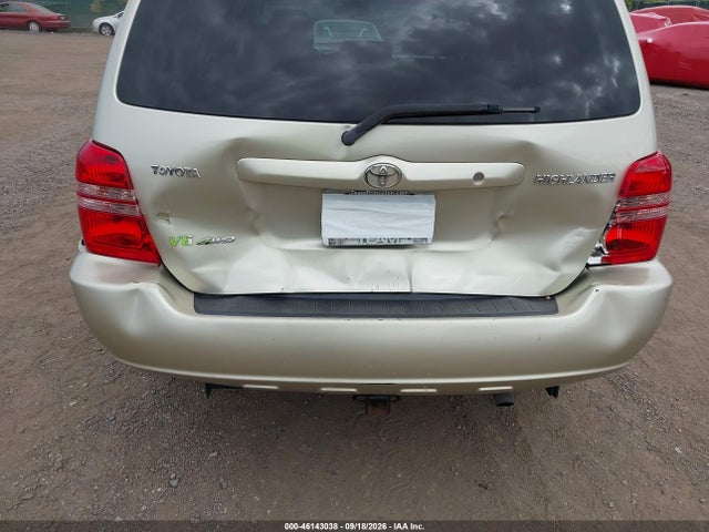 46143038 :رقم المزاد ، JTEHF21A330132920 vin ، 2003 Toyota Highlander Limited V6 مزاد بيع