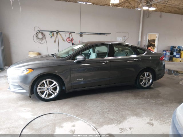 2018 Ford Fusion Hybrid S მანქანა იყიდება აუქციონზე, vin: 3FA6P0UU7JR273690, აუქციონის ნომერი: 46143105