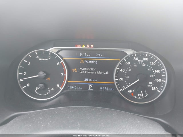 2020 Nissan Altima Sr Vc-turbo Fwd მანქანა იყიდება აუქციონზე, vin: 1N4AL4CV5LC113641, აუქციონის ნომერი: 46143123