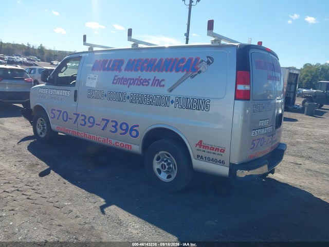 Aukcja sprzedaży 2019 Gmc Savana 2500 Work Van, vin: 1GTW7AFG6K1357339, numer aukcji: 46143238