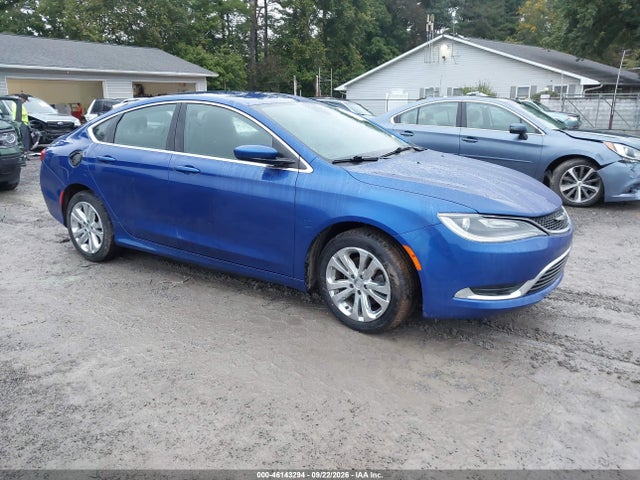 2015 Chrysler 200 Limited მანქანა იყიდება აუქციონზე, vin: 1C3CCCAB8FN507704, აუქციონის ნომერი: 46143294