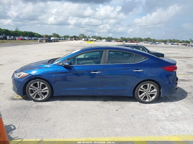 Продаж на аукціоні авто 2017 Hyundai Elantra Limited, vin: 5NPD84LF0HH058822, номер лоту: 46143379