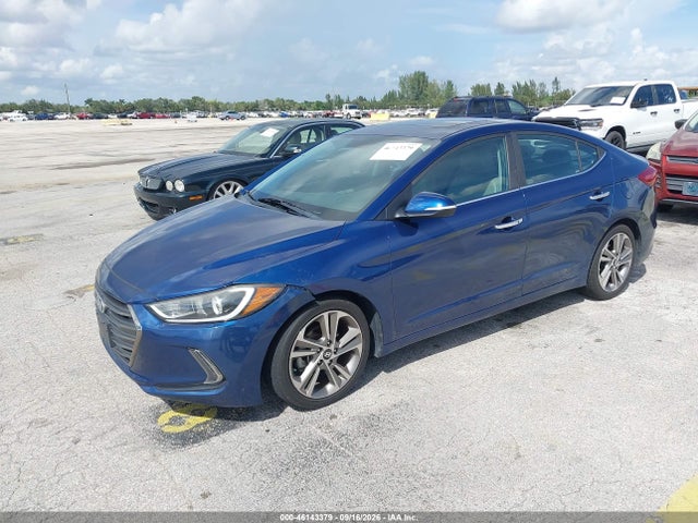 Продаж на аукціоні авто 2017 Hyundai Elantra Limited, vin: 5NPD84LF0HH058822, номер лоту: 46143379