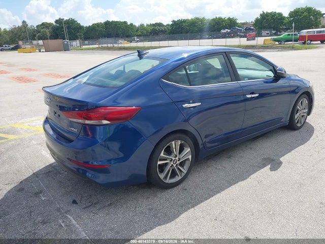 Продаж на аукціоні авто 2017 Hyundai Elantra Limited, vin: 5NPD84LF0HH058822, номер лоту: 46143379