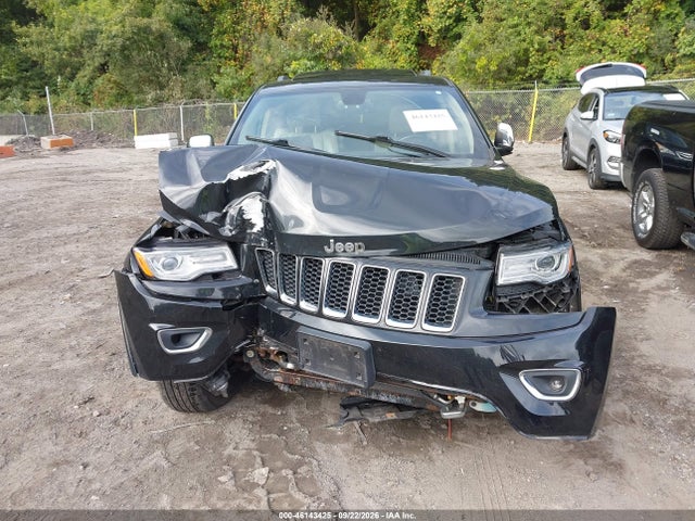2015 Jeep Grand Cherokee Overland მანქანა იყიდება აუქციონზე, vin: 1C4RJFCG9FC717598, აუქციონის ნომერი: 46143425