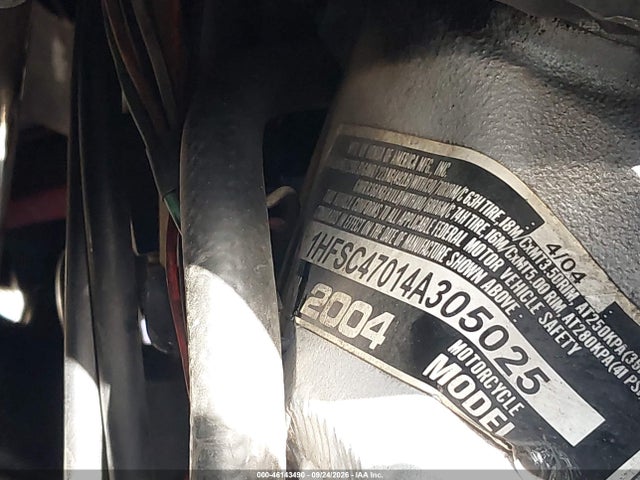 Aukcja sprzedaży 2004 Honda Gl1800, vin: 1HFSC47014A305025, numer aukcji: 46143490