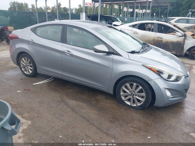 2016 Hyundai Elantra Se მანქანა იყიდება აუქციონზე, vin: 5NPDH4AE0GH705180, აუქციონის ნომერი: 46143605