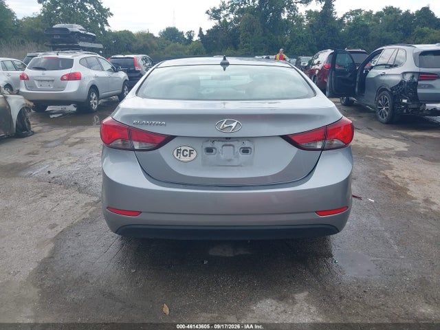 2016 Hyundai Elantra Se მანქანა იყიდება აუქციონზე, vin: 5NPDH4AE0GH705180, აუქციონის ნომერი: 46143605