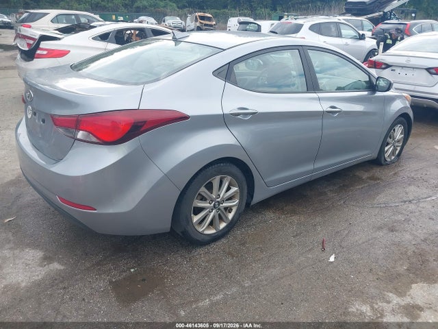 2016 Hyundai Elantra Se მანქანა იყიდება აუქციონზე, vin: 5NPDH4AE0GH705180, აუქციონის ნომერი: 46143605