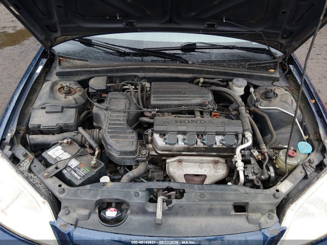Продажа на аукционе авто 2003 Honda Civic Lx, vin: 2HGES16503H554794, номер лота: 46143631
