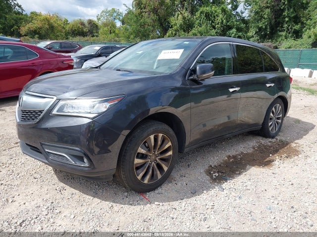 Aukcja sprzedaży 2016 Acura Mdx Technology   Acurawatch Plus Packages/technology Package, vin: 5FRYD4H43GB024986, numer aukcji: 46143642
