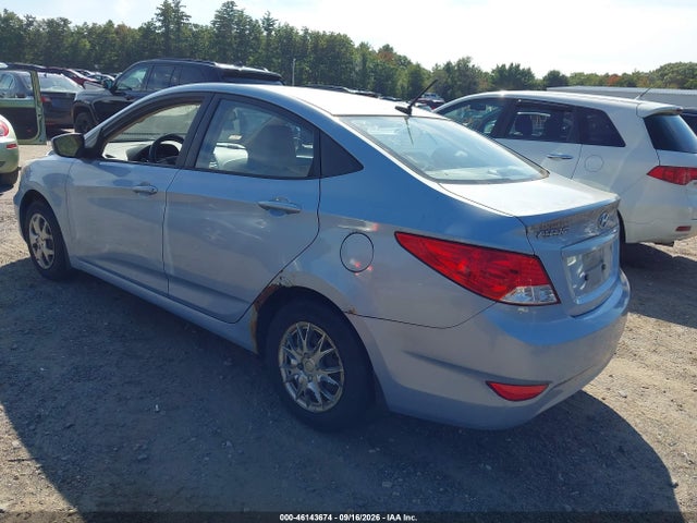 2012 Hyundai Accent Gls მანქანა იყიდება აუქციონზე, vin: KMHCT4AE4CU258438, აუქციონის ნომერი: 46143674
