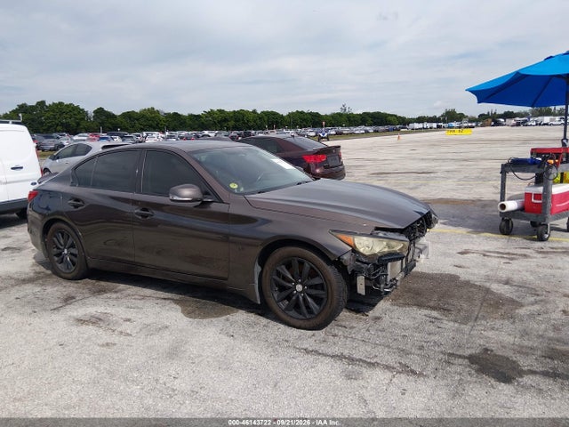 Продажа на аукционе авто 2014 Infiniti Q50 Premium, vin: JN1BV7AP3EM679196, номер лота: 46143722