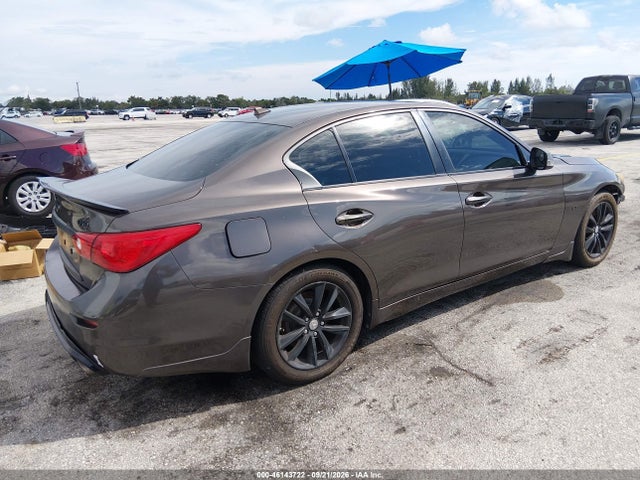 2014 Infiniti Q50 Premium მანქანა იყიდება აუქციონზე, vin: JN1BV7AP3EM679196, აუქციონის ნომერი: 46143722