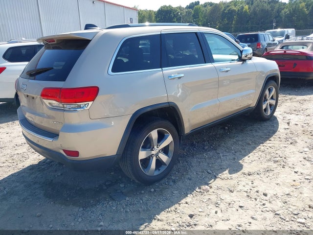 Продаж на аукціоні авто 2015 Jeep Grand Cherokee Limited, vin: 1C4RJEBG3FC199225, номер лоту: 46143735