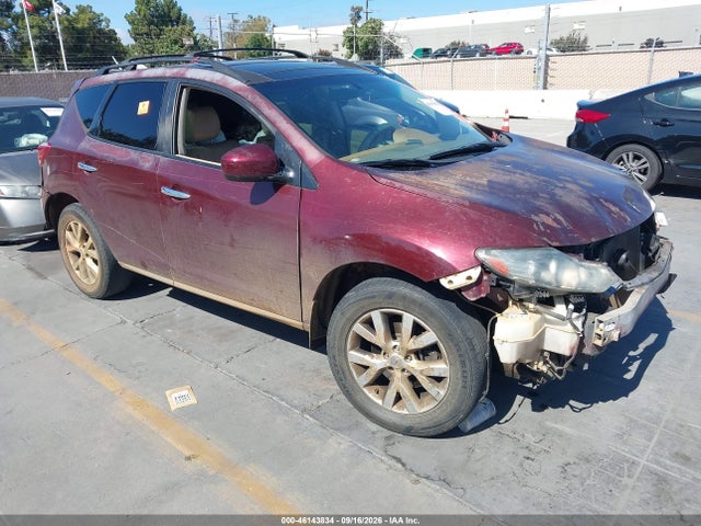 Auction sale of the 2012 Nissan Murano Sv, vin: JN8AZ1MU1CW101776, lot number: 46143834