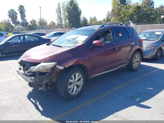 Auction sale of the 2012 Nissan Murano Sv, vin: JN8AZ1MU1CW101776, lot number: 46143834
