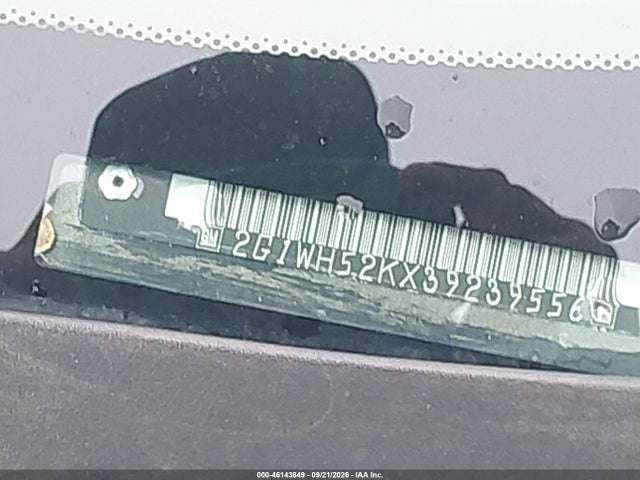 Aukcja sprzedaży 2003 Chevrolet Impala Ls, vin: 2G1WH52KX39239556, numer aukcji: 46143849