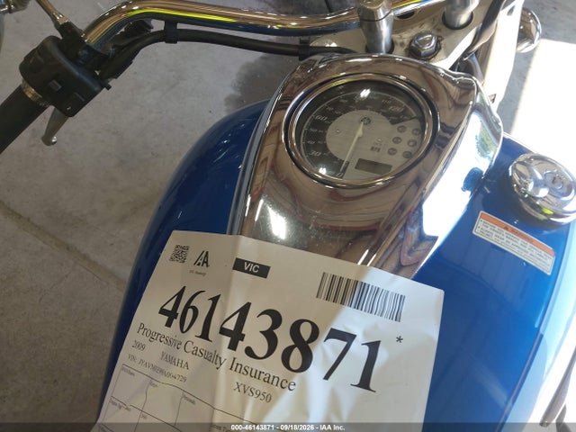 Продаж на аукціоні авто 2009 Yamaha Xvs950 A, vin: JYAVN01E99A004729, номер лоту: 46143871