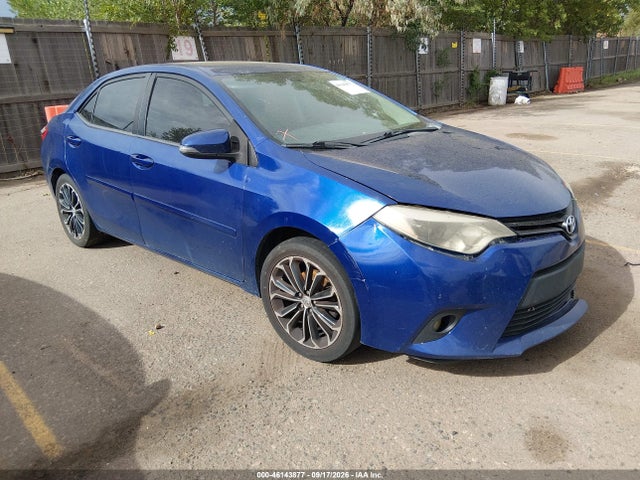 2014 Toyota Corolla S Plus მანქანა იყიდება აუქციონზე, vin: 2T1BURHE1EC227812, აუქციონის ნომერი: 46143877