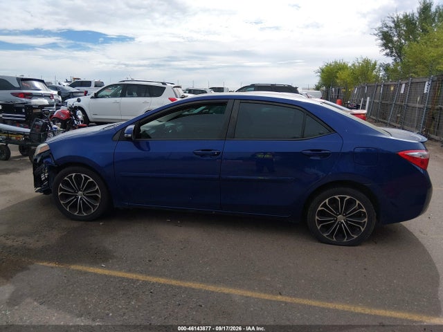 2014 Toyota Corolla S Plus მანქანა იყიდება აუქციონზე, vin: 2T1BURHE1EC227812, აუქციონის ნომერი: 46143877