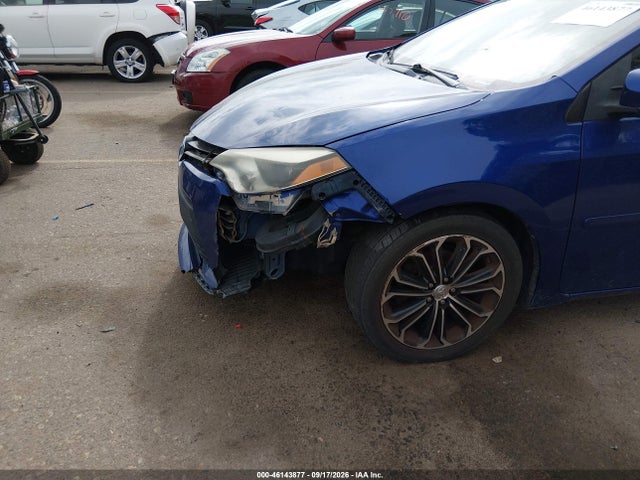 2014 Toyota Corolla S Plus მანქანა იყიდება აუქციონზე, vin: 2T1BURHE1EC227812, აუქციონის ნომერი: 46143877