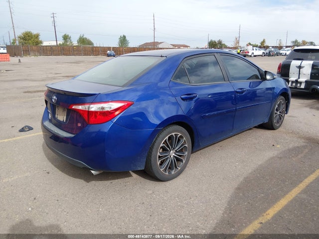 2014 Toyota Corolla S Plus მანქანა იყიდება აუქციონზე, vin: 2T1BURHE1EC227812, აუქციონის ნომერი: 46143877