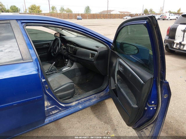2014 Toyota Corolla S Plus მანქანა იყიდება აუქციონზე, vin: 2T1BURHE1EC227812, აუქციონის ნომერი: 46143877