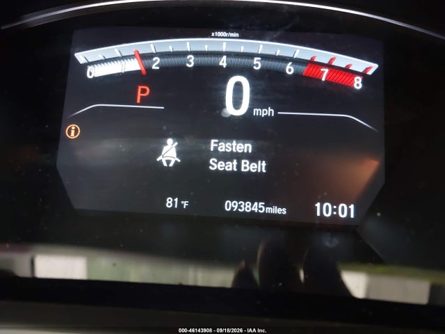 2018 Honda Cr-v Ex-l/ex-l Navi მანქანა იყიდება აუქციონზე, vin: 7FARW1H85JE036392, აუქციონის ნომერი: 46143908