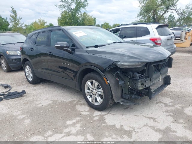 2022 Chevrolet Blazer Awd 2lt მანქანა იყიდება აუქციონზე, vin: 3GNKBHR43NS155043, აუქციონის ნომერი: 46143959