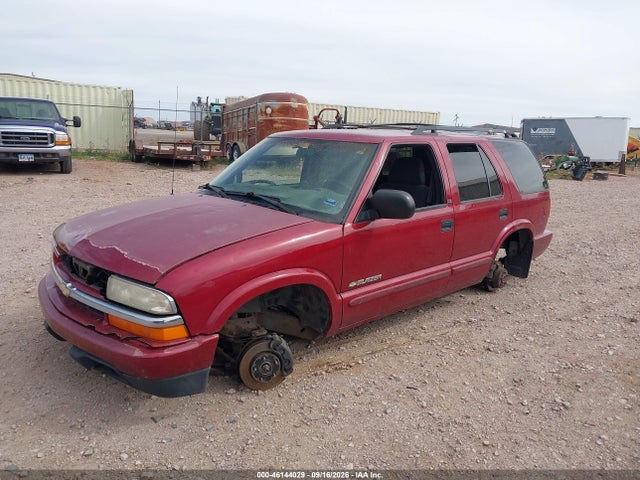 2003 Chevrolet Blazer Ls მანქანა იყიდება აუქციონზე, vin: 1GNDT13X73K136052, აუქციონის ნომერი: 46144029