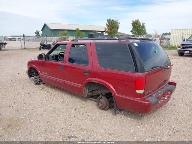2003 Chevrolet Blazer Ls მანქანა იყიდება აუქციონზე, vin: 1GNDT13X73K136052, აუქციონის ნომერი: 46144029