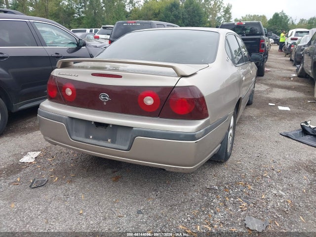 Aukcja sprzedaży 2003 Chevrolet Impala Ls, vin: 2G1WH52K039385738, numer aukcji: 46144098