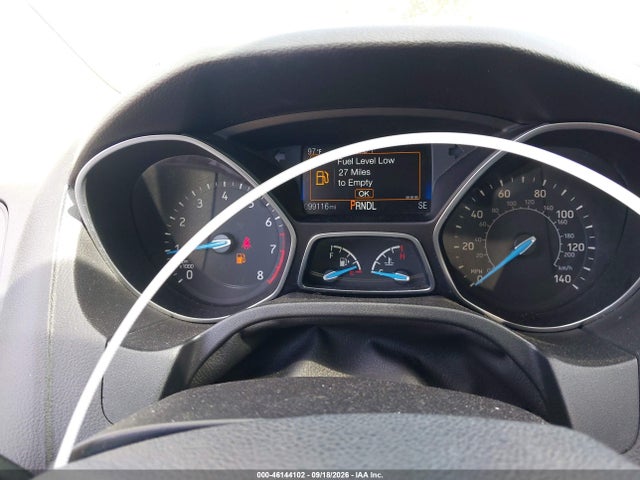 2017 Ford Focus Se მანქანა იყიდება აუქციონზე, vin: 1FADP3F2XHL300040, აუქციონის ნომერი: 46144102