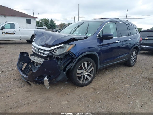 2018 Honda Pilot Touring მანქანა იყიდება აუქციონზე, vin: 5FNYF6H91JB057348, აუქციონის ნომერი: 46144145
