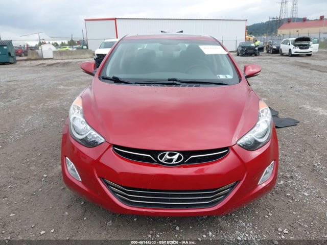 2012 Hyundai Elantra Limited (ulsan Plant) მანქანა იყიდება აუქციონზე, vin: KMHDH4AE6CU501186, აუქციონის ნომერი: 46144203