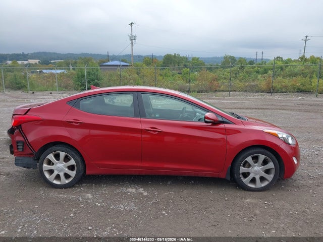 2012 Hyundai Elantra Limited (ulsan Plant) მანქანა იყიდება აუქციონზე, vin: KMHDH4AE6CU501186, აუქციონის ნომერი: 46144203