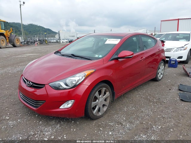 2012 Hyundai Elantra Limited (ulsan Plant) მანქანა იყიდება აუქციონზე, vin: KMHDH4AE6CU501186, აუქციონის ნომერი: 46144203