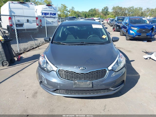 2016 Kia Forte Lx მანქანა იყიდება აუქციონზე, vin: KNAFK4A6XG5486440, აუქციონის ნომერი: 46144240