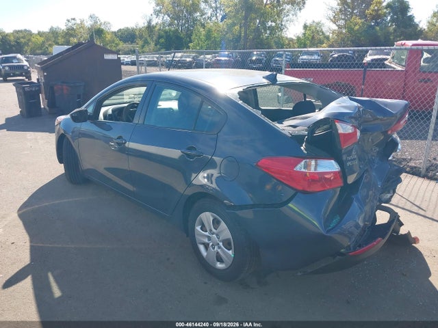 2016 Kia Forte Lx მანქანა იყიდება აუქციონზე, vin: KNAFK4A6XG5486440, აუქციონის ნომერი: 46144240