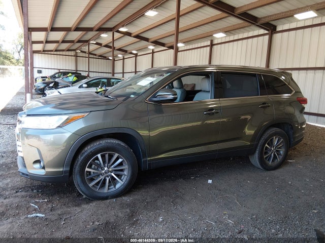 Продаж на аукціоні авто 2019 Toyota Highlander Xle, vin: 5TDKZRFH0KS338465, номер лоту: 46144309
