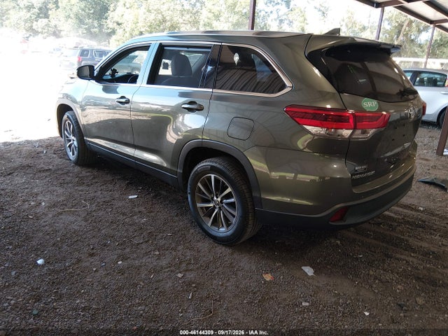 Продаж на аукціоні авто 2019 Toyota Highlander Xle, vin: 5TDKZRFH0KS338465, номер лоту: 46144309