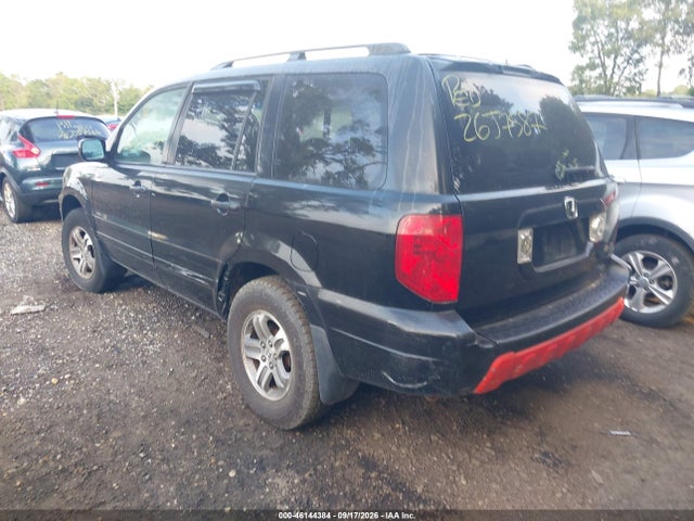 46144384 :رقم المزاد ، 2HKYF18515H540703 vin ، 2005 Honda Pilot Ex-l مزاد بيع